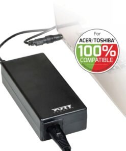 Port Connect 65W Notebook Adapter Acer and Toshiba
