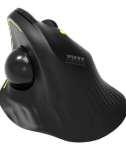 Alternative view of Port Connect Bluetooth + Wireless Rechargeable Ergonomic Trackball Mouse