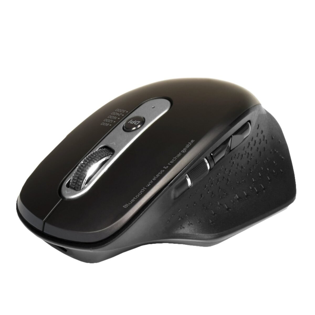 900716_Port-Connect-Wireless-Rechargeable-Executive-Bluetooth-Mouse_wr_03 Port Connect Bluetooth Wireless and Rechargeable Executive Mouse - Black - Image 2