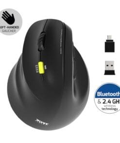 Alternative view of Port Connect Ergo Shape Rechargeable Wireless Mouse