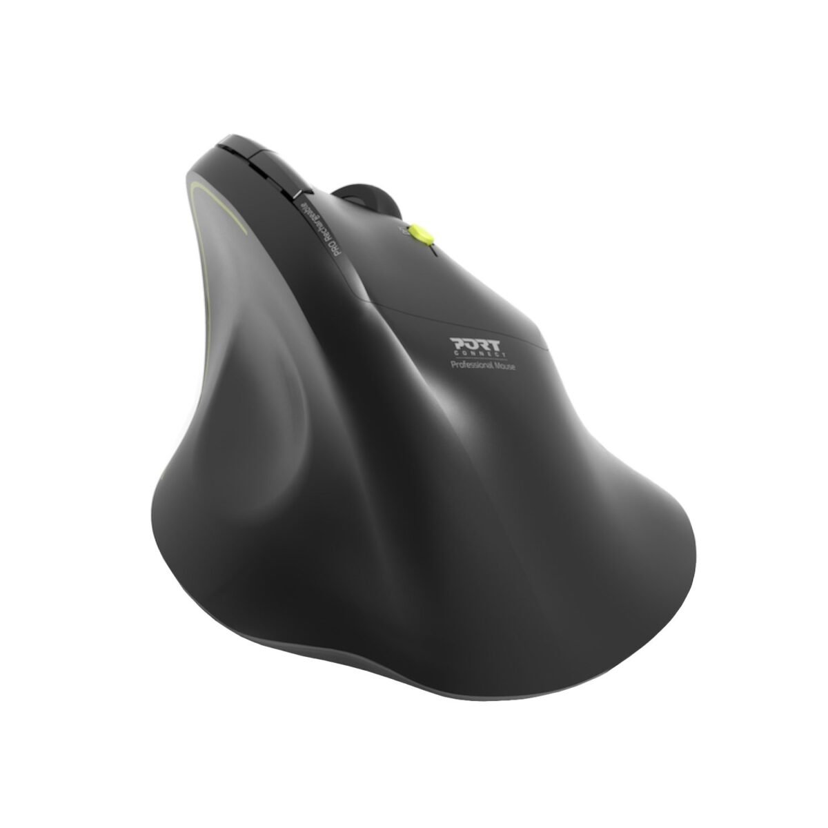 910200_PORT-MOUSE-ERGONOMIC-REACHARGE-BT-ERGO-B_wr_09 Port Connect 2.4GHz Wireless ERGO SOFT Bluetooth Rechargeable Mouse - Image 2