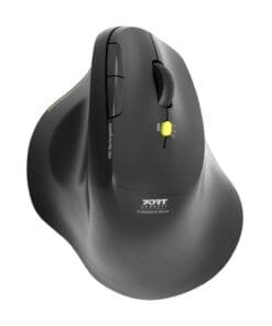 Port Connect 2.4GHz Wireless ERGO SOFT Bluetooth Rechargeable Mouse