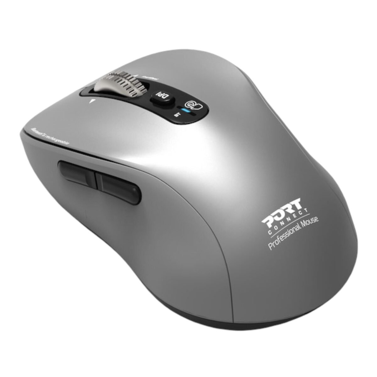 910201-WR-04 Port Connect Wireless Bluetooth Expert and Mac Mouse - Grey - Image 3