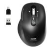 Port Connect Business 2.4GHz Rechargeable Bluetooth Wireless Mouse - Black