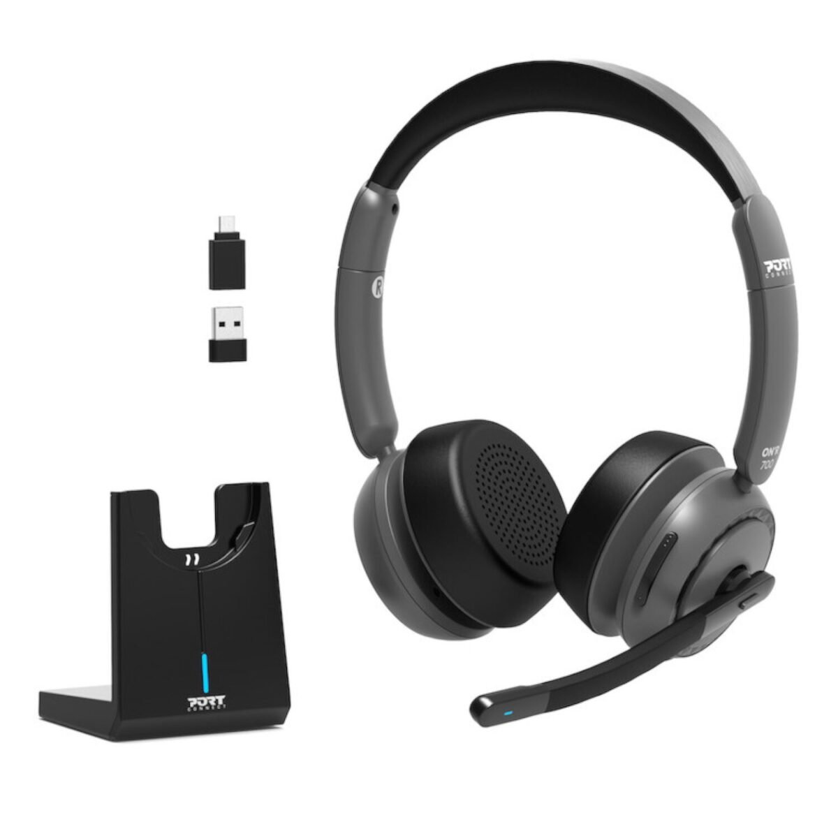 912003-WR-01 Port Connect ON’R 700 Bluetooth Wireless Headset with Noise Cancellation - Image 1