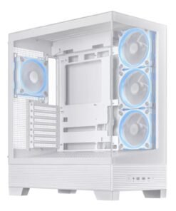 Alternative view of Asus A31 PLUS Mid Tower ATX Chassis - White