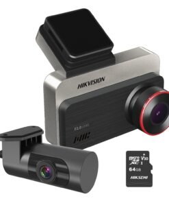 Hikvision C200S Dashcam, with 64GB Micro-SD