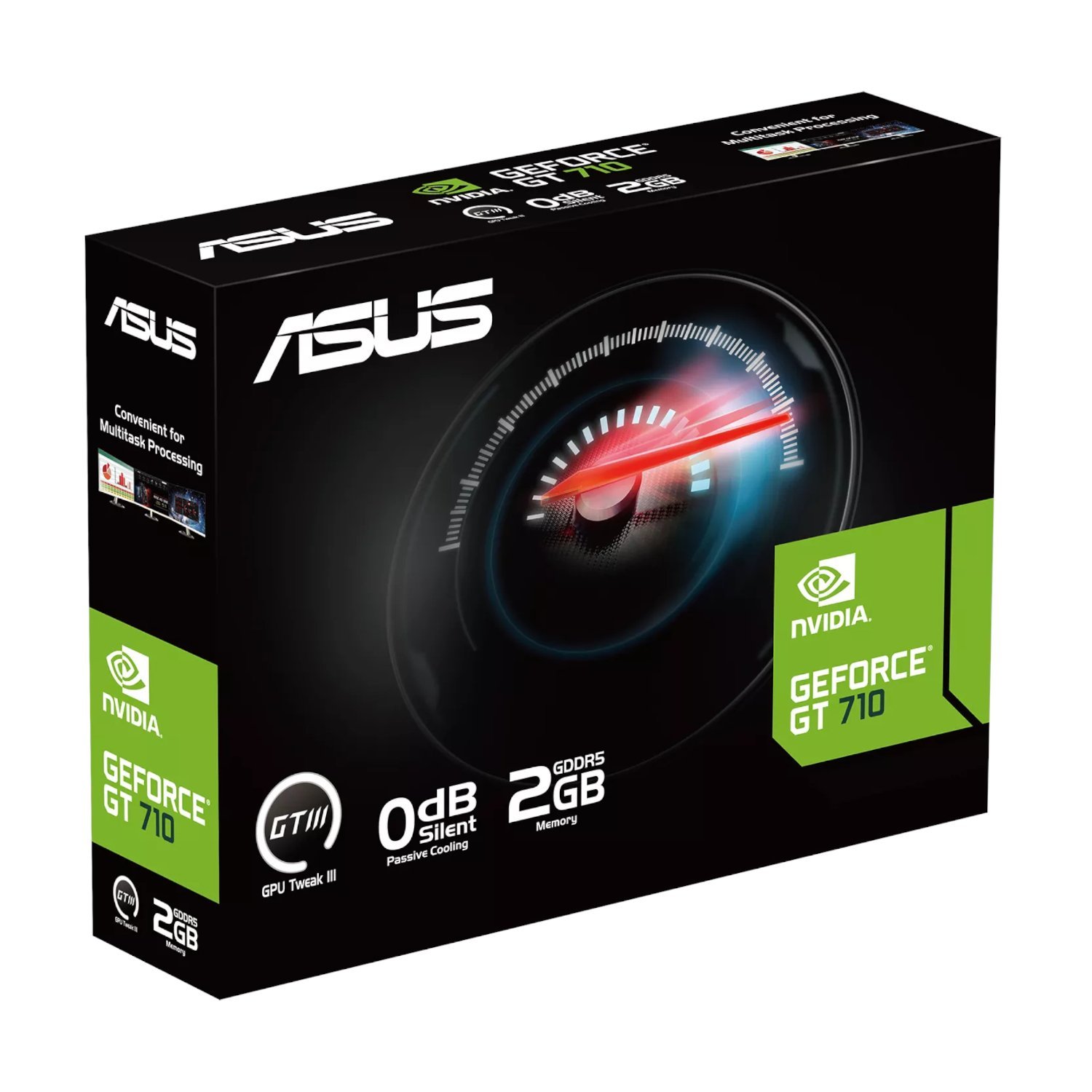 Asus GeForce GT 710 2GB GDDR5 EVO Graphics Card - Image 5
