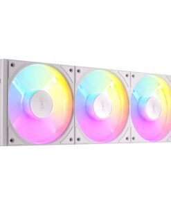 Alternative view of Antec Connect 120 Reverse ARGB PWM Fan 3 Pack – White