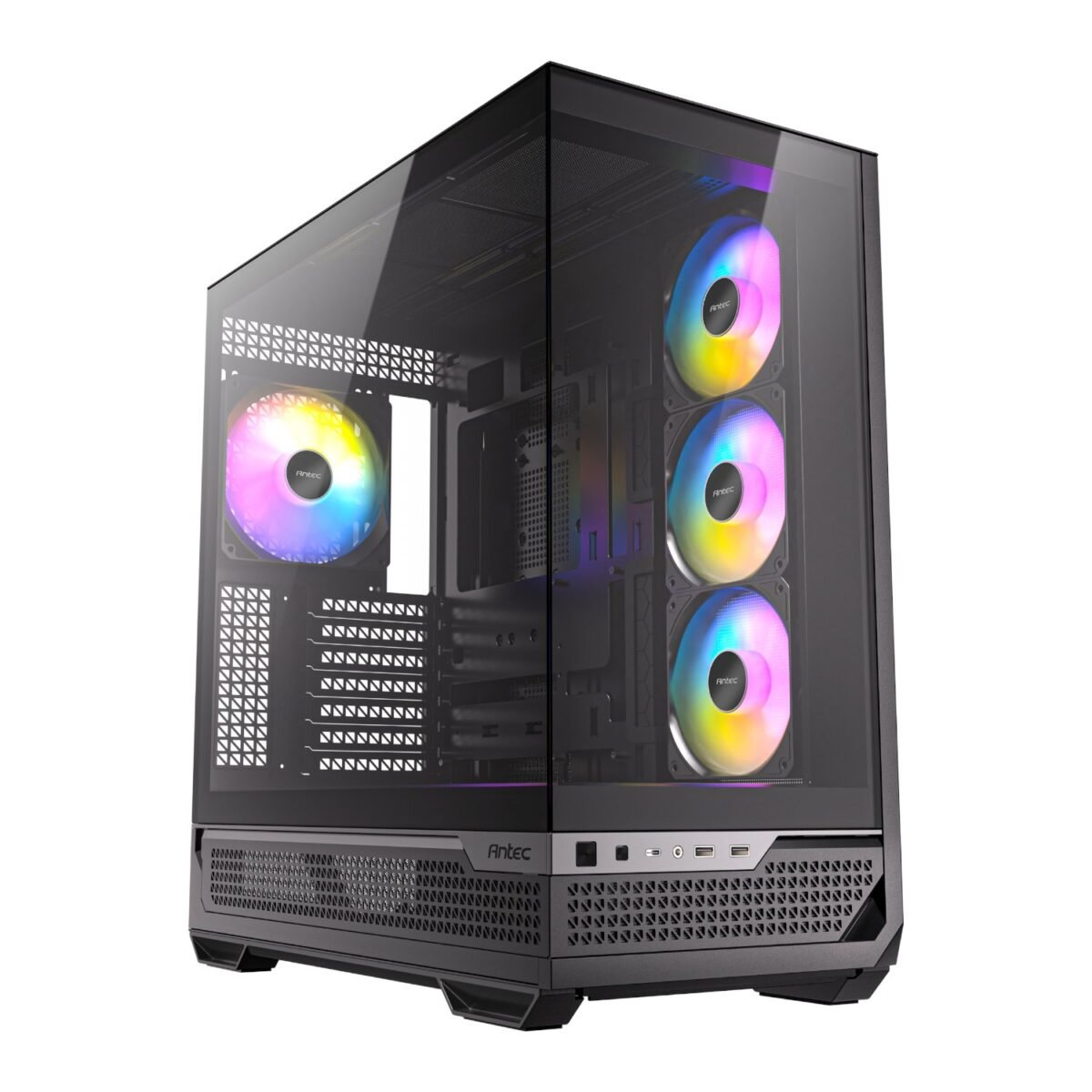 Antec_C7-ARGB-B_wr_01a Antec C7 ARGB E-ATX Mid Tower Gaming Chassis – Black - Image 1