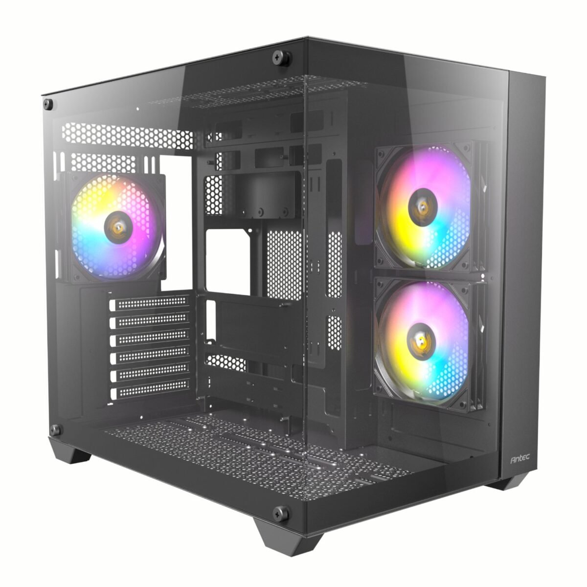 Antec_CX800-ARGB-B_wr_01a Antec CX800 ARGB ATX Mid-Tower Dual Chamber Gaming Chassis - Image 1