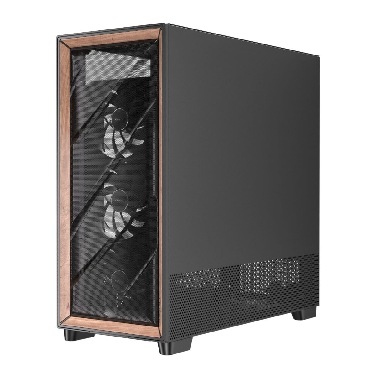 Antec_FLUX-PRO_wr_03a Antec FLUX PRO E-ATX Full Tower Gaming Chassis – Black - Image 3