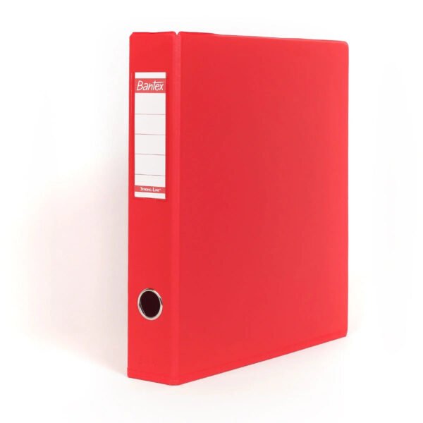 Bantex A4 40mm PP Lever Arch File/Red