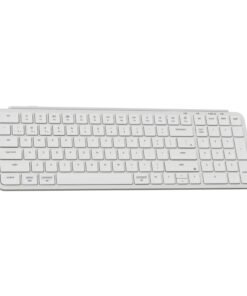 Alternative view of Keychron B2 Pro Ultra-Slim 96% Wireless Keyboard - Ivory White