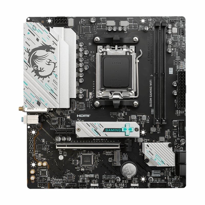 B650MGAMINGWIFI_wr_02 MSI B650M GAMING WIFI AMD AM5 mATX Gaming Motherboard - Image 2
