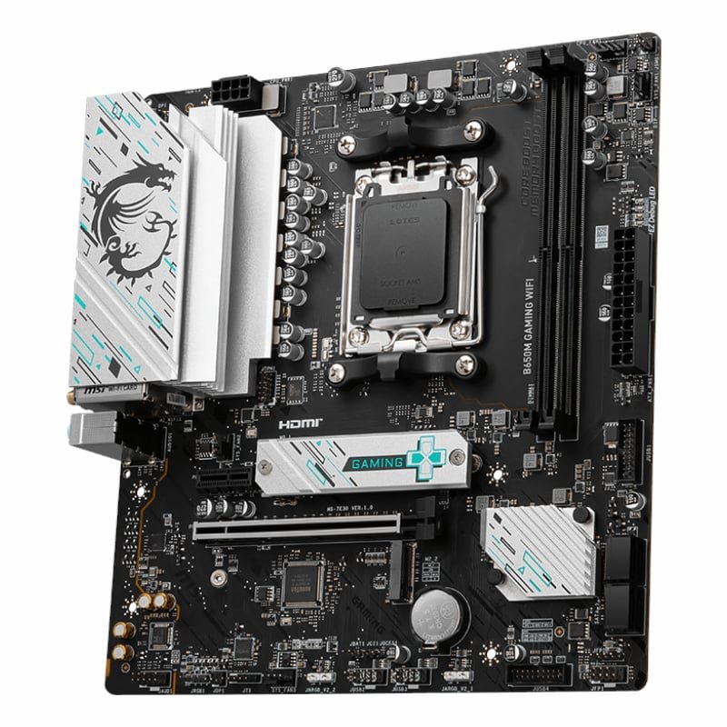 B650MGAMINGWIFI_wr_03 MSI B650M GAMING WIFI AMD AM5 mATX Gaming Motherboard - Image 3