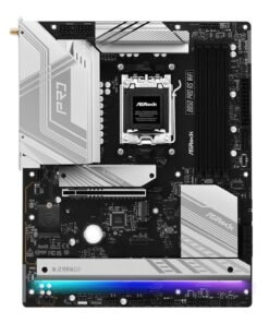 Alternative view of ASRock B850 Pro RS Wi-Fi ATX Motherboard (AMD AM5, DDR5, PCIe 5.0)