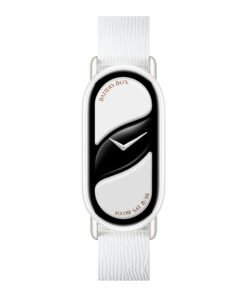 Xiaomi Smart Band 10 Magnetic Kona Leather Strap - Glacier White