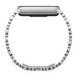 Xiaomi Smart Band 10 Asymmetrical Metal Strap – Silver - Image 4