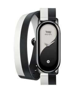 Xiaomi Smart Band 8 Double Wrap Strap - Black and white