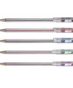 Pentel Superb Ballpoint Pen Fine 0.7mm Ball/Red