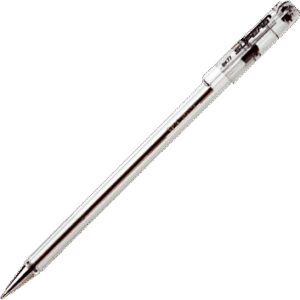 Pentel Superb Ballpoint Pen Fine 0.7mm Ball/Black