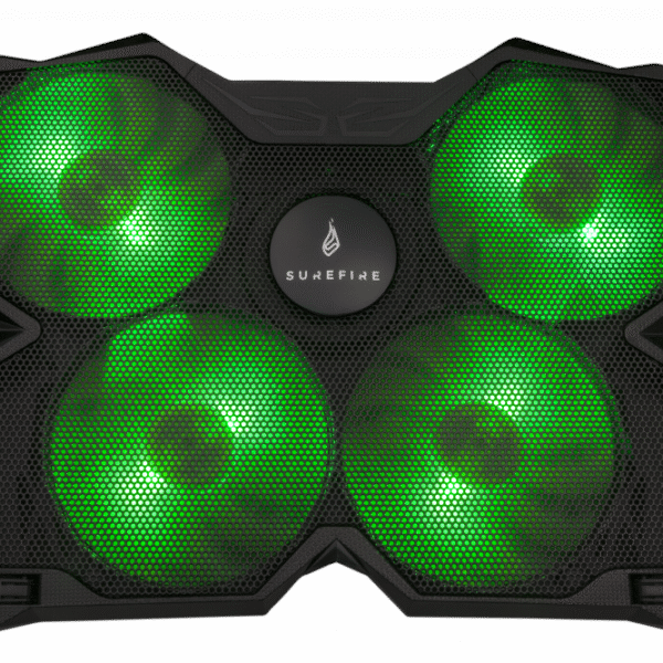 Surefire Bora Gaming Laptop Cooling Pad - Green