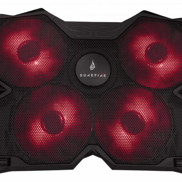 Surefire Bora Gaming Laptop Cooling Pad - Red