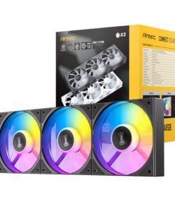 Antec Connect 120 ARGB PWM Fan 3 Pack - Black