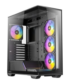 Antec C3 ARGB ATX | Micro-ATX | ITX ARGB Mid-Tower Gaming Chassis - Black