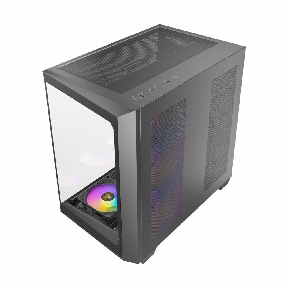 C5-ARGB-B_wr_06 Antec C5 ARGB ATX DUAL Mid Tower Gaming Chassis – Black - Image 6