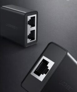 Alternative view of UGREEN RJ45 Splitter Adapter 2 Pack (Black)