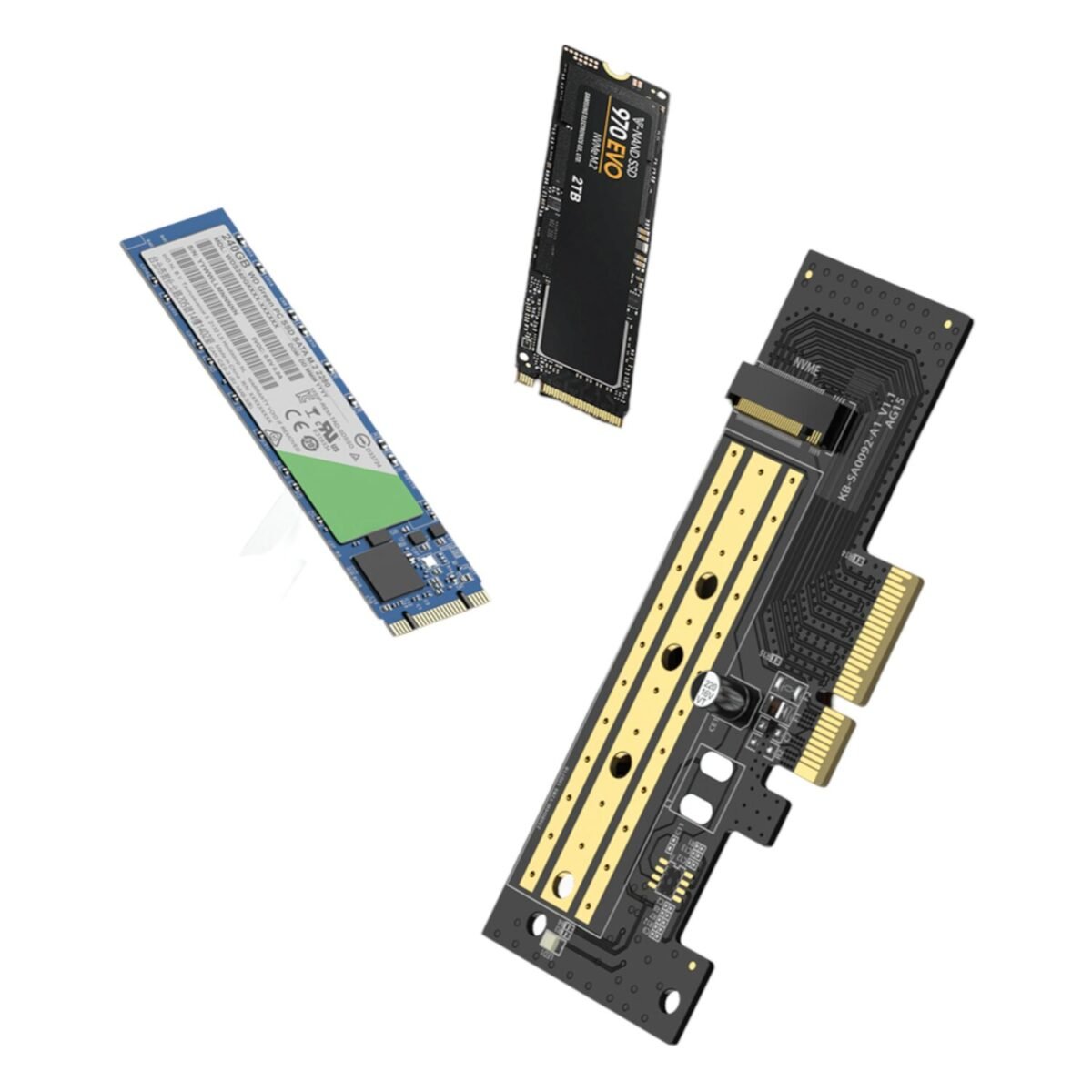 CM302-70503-wr-04 UGREEN CM302 M.2 M/B-Key to PCI-E 3.0 Expansion Card - Image 2