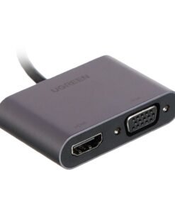 Alternative view of UGreen CM449 USB-A to HDMI + VGA 1080P Display Adapter