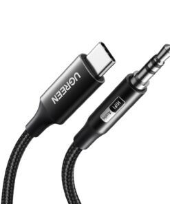 UGREEN USB Type-C to 3.5mm AUX Audio Cable 2M - Black