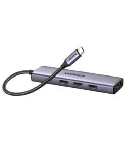 Alternative view of UGREEN Revodok 5-in-1 Type-C Hub | 4K HDMI | Type-C | USB3.0