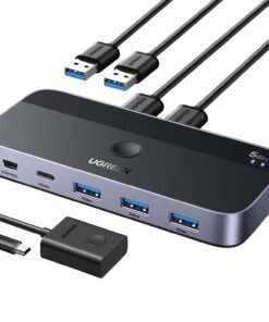 Alternative view of UGREEN Sharing Switch Box 2-in-4 Out