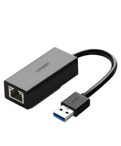 UGREEN CM111 USB3.0 to RJ5 Gigabit Ethernet Adapter - Black