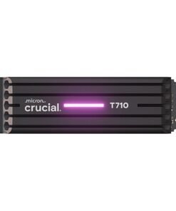 Crucial T710 1TB M.2 NVMe Gen5 NAND SSD with Heatsink