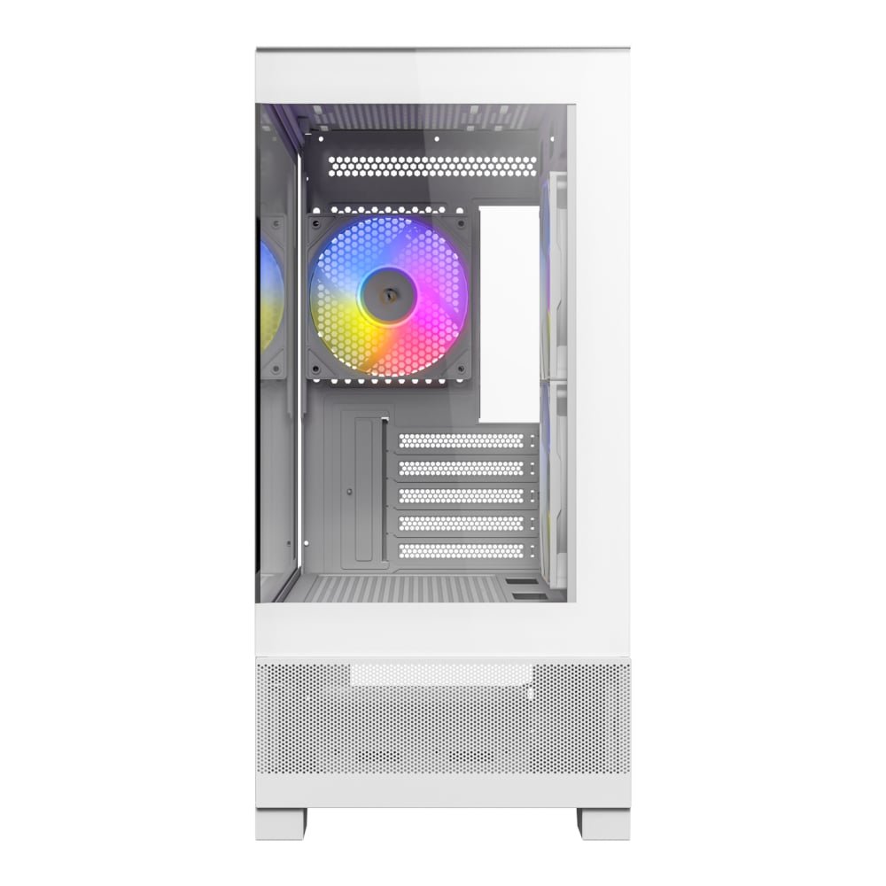 CX500M-W_wr_02 Antec CX500M Micro-ATX | ITX RGB Mini-Tower Gaming Chassis Type-C - White - Image 2
