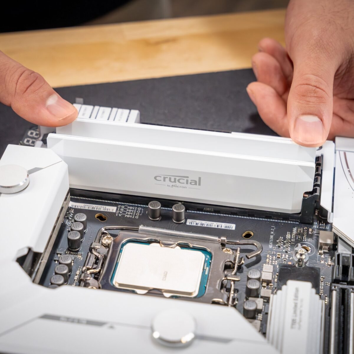 Crucial_CP16G64C38U5W_wr_05a Crucial Pro Overclocking 16GB 6400Mhz DDR5 Desktop Memory White - Image 5