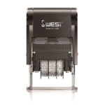 Custom Text + Dater Rubber Stamp – Self-inking - 28mm x 13mm