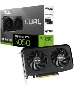 Asus Nvidia GeForce RTX 5050 Dual OC 8GB GDDR6 Graphics Card