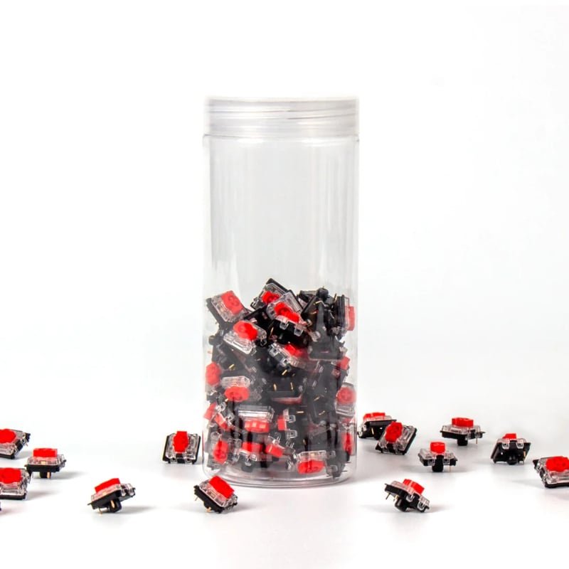 G50_wr_02 Keychron Red Gateron Low Profile Switches 110 pcs - Image 2