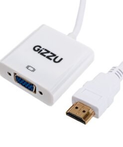 Gizzu 1080P HDMI to VGA Adapter with Audio