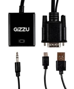 Alternative view of Gizzu 1080P VGA to HDMI Adapter with Audio