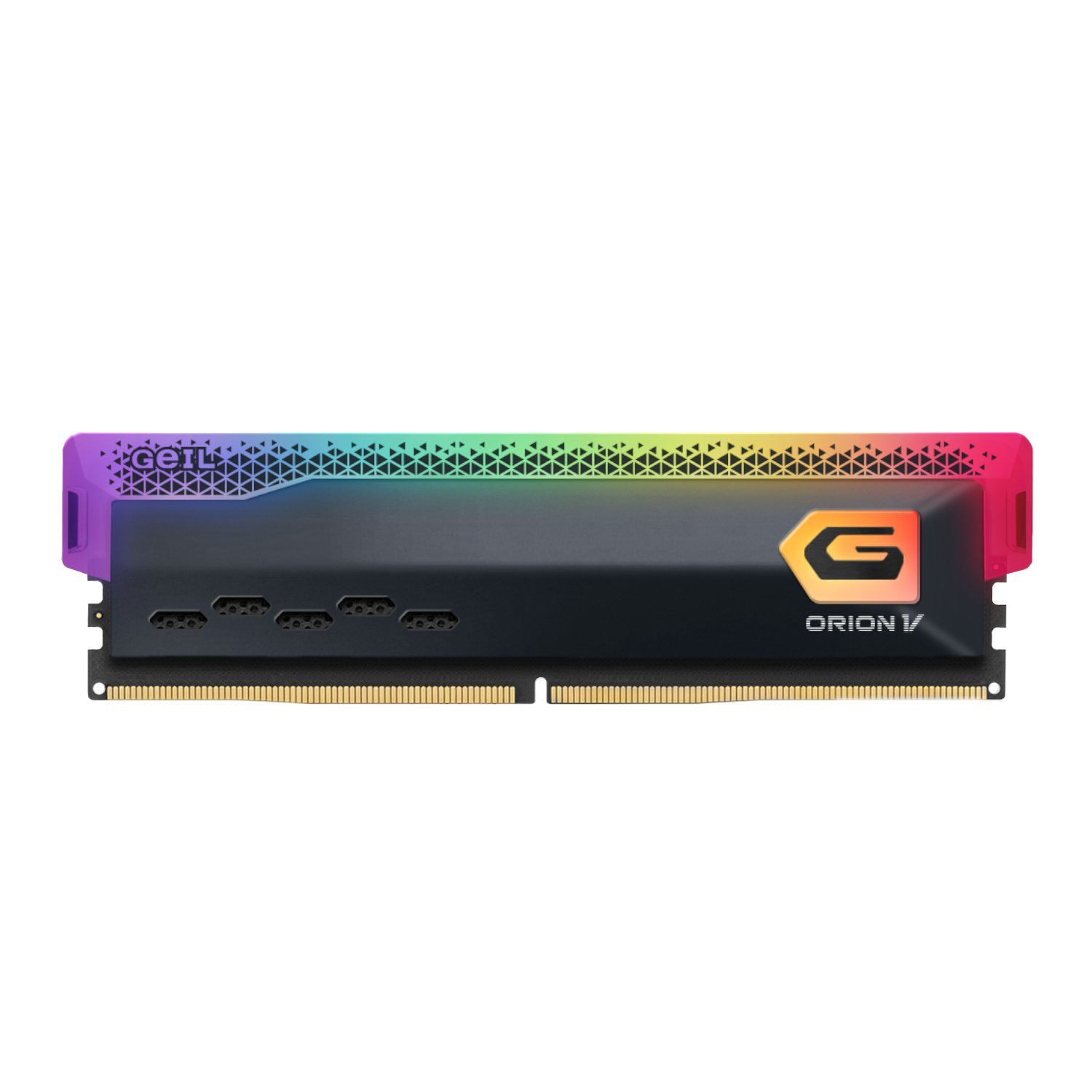 GAVSG516GB6000C36CSC_Geil-Orion-V-RGB-16GB-6000MHz-DDR5-Desktop-Gaming-Memory-Grey_wr_01 Geil Orion RGB 16GB 6000MHz DDR5 Desktop Gaming Memory - Grey - Image 1