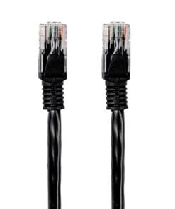 Alternative view of Gizzu Cat6 UTP Fly Lead Ethernet Network Cable 2m – Black