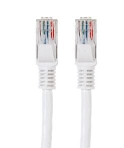 Alternative view of Gizzu Cat6 UTP Fly Lead Ethernet Network Cable 3m – White