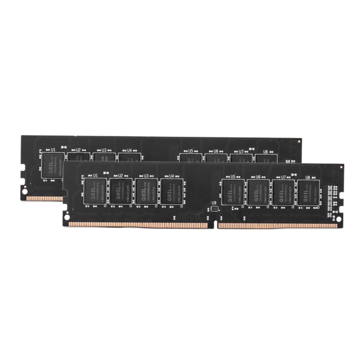 GP432GB3200C22DC_GeIL-Pristine-32GB-DDR4-3200MHz-Desktop-Memory-Kit-2-x-16GB-Black_wr_02 GeIL Pristine 32GB DDR4 3200MHz Desktop Memory Kit (16G x 2) - Image 2